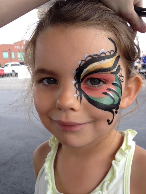 Fantasy Design Face Paint